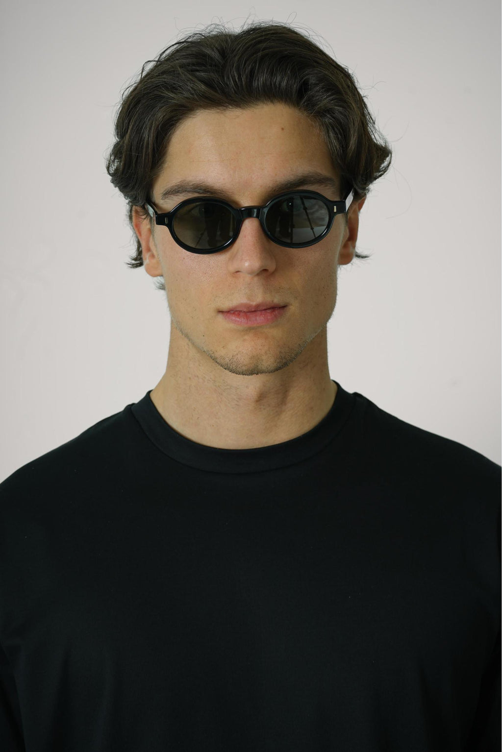 L.G.R Teos Bold Sunglasses Black Green
