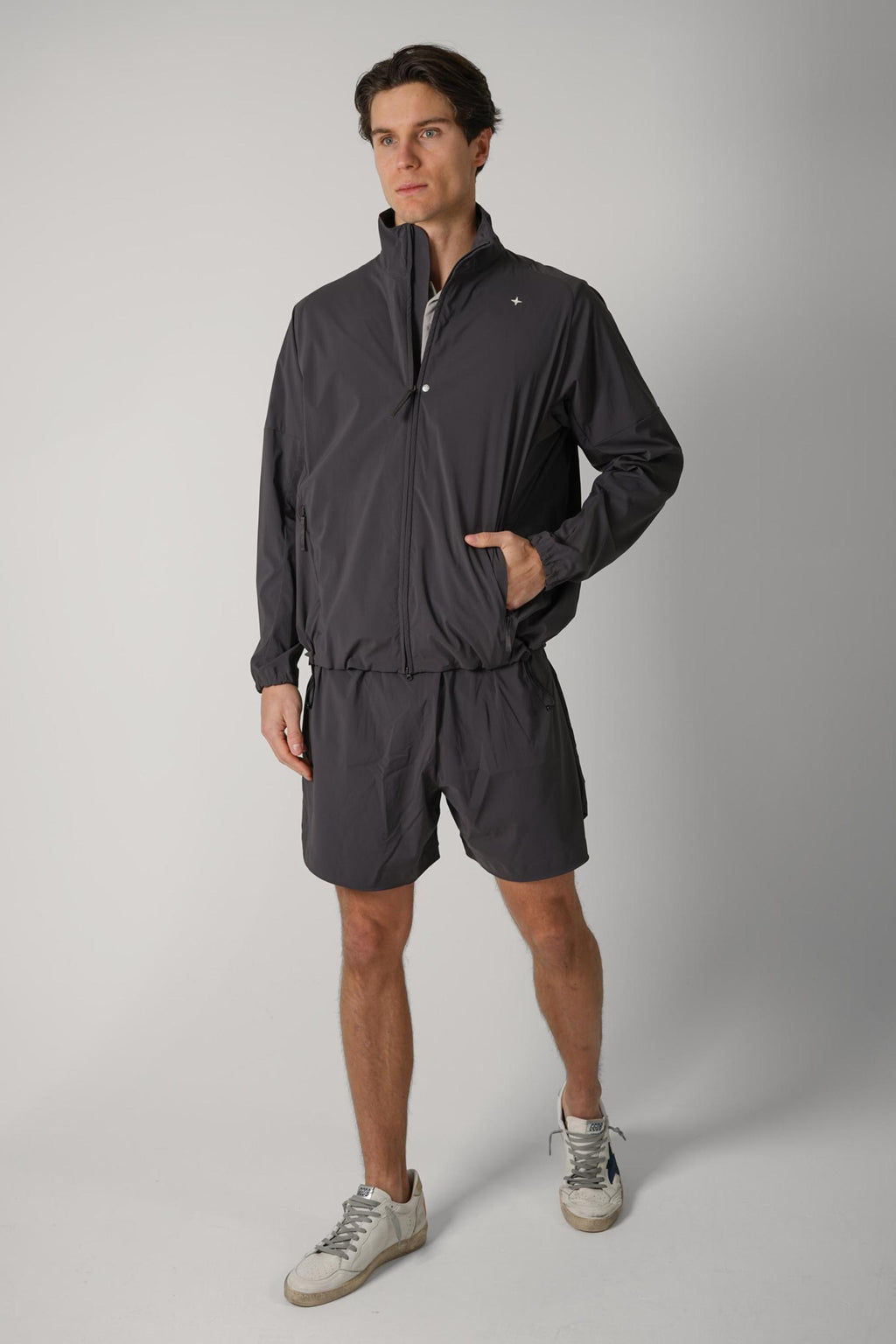 L100005 Stone Island Stella Short Dark Grey