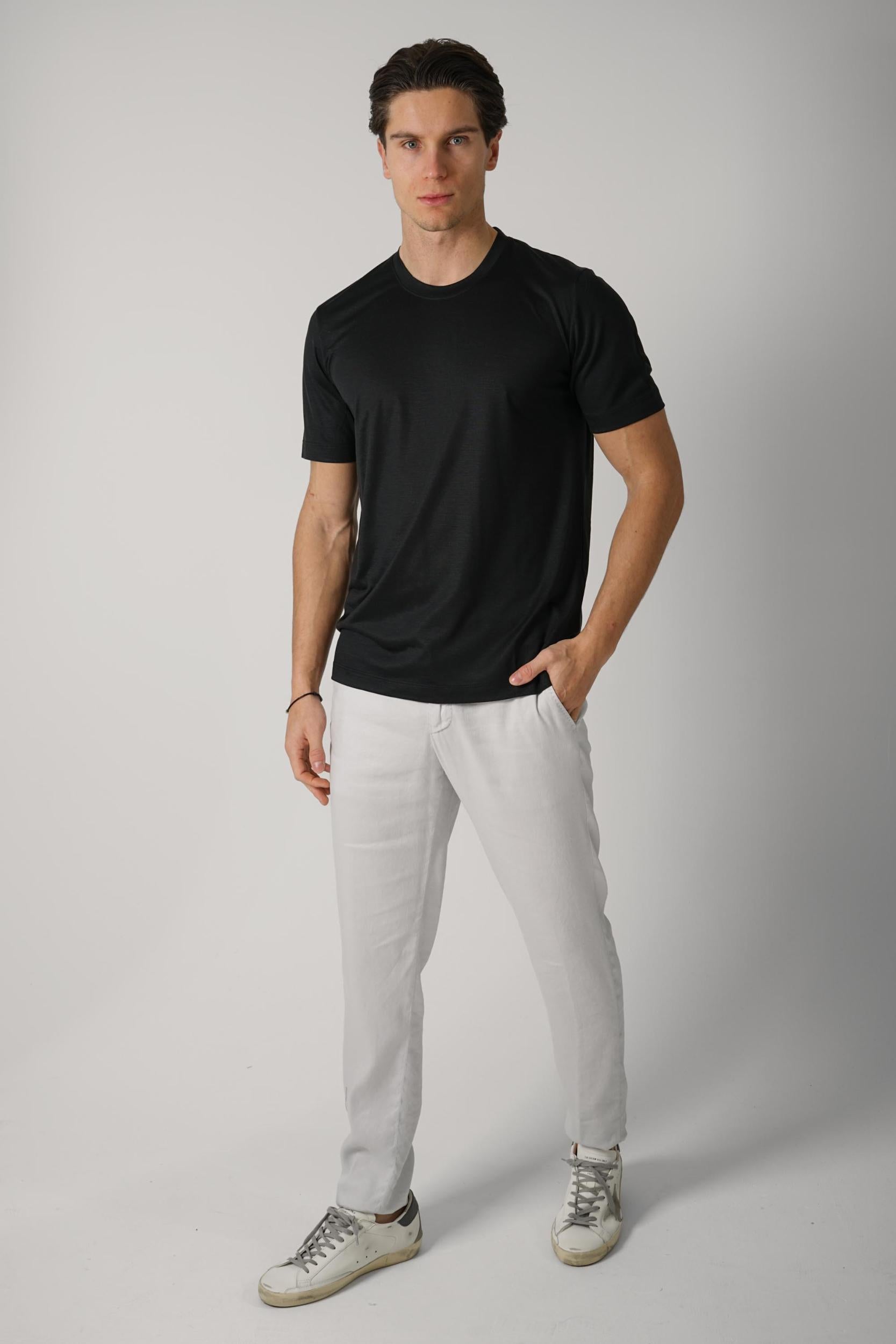 Marco Pescarolo James T-Shirt Black