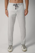 Marco Pescarolo Linen Trousers Grey