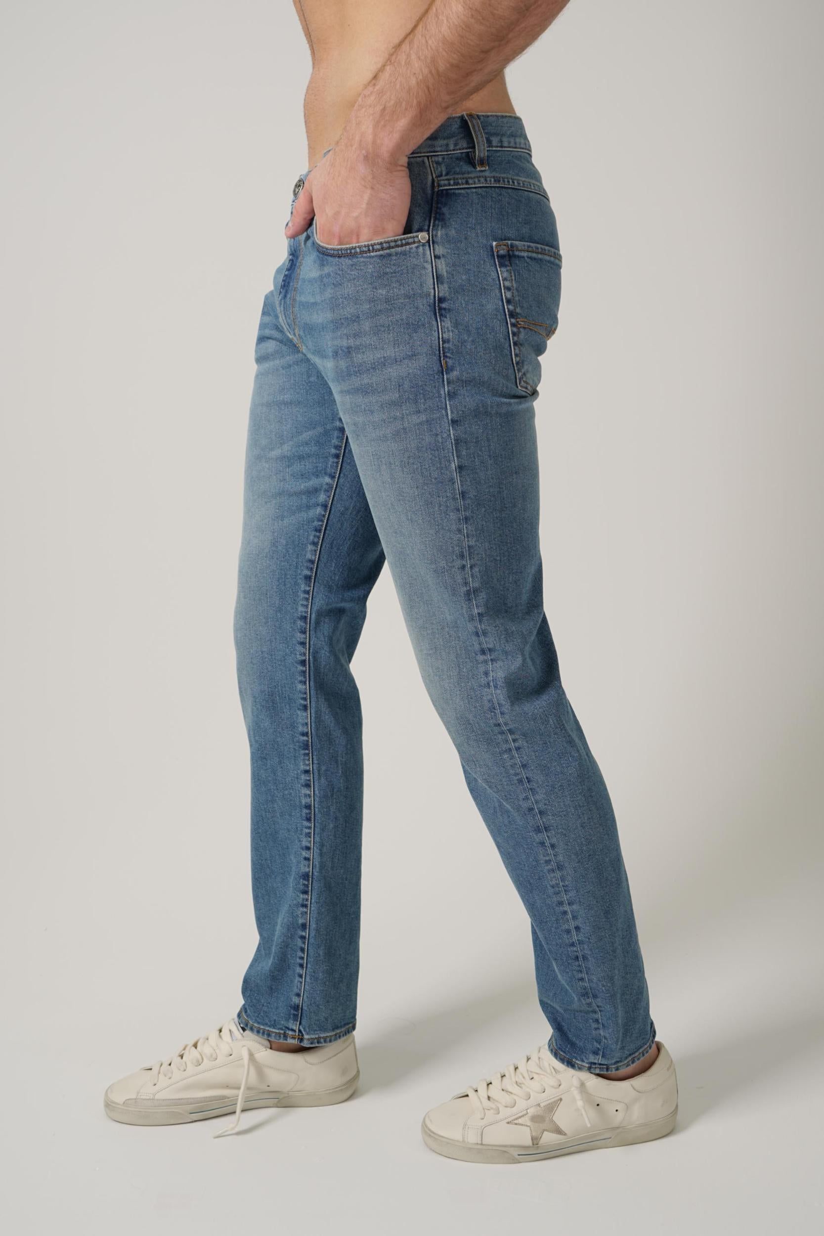 Marco Pescarolo Mayfair Jeans Medium Blue