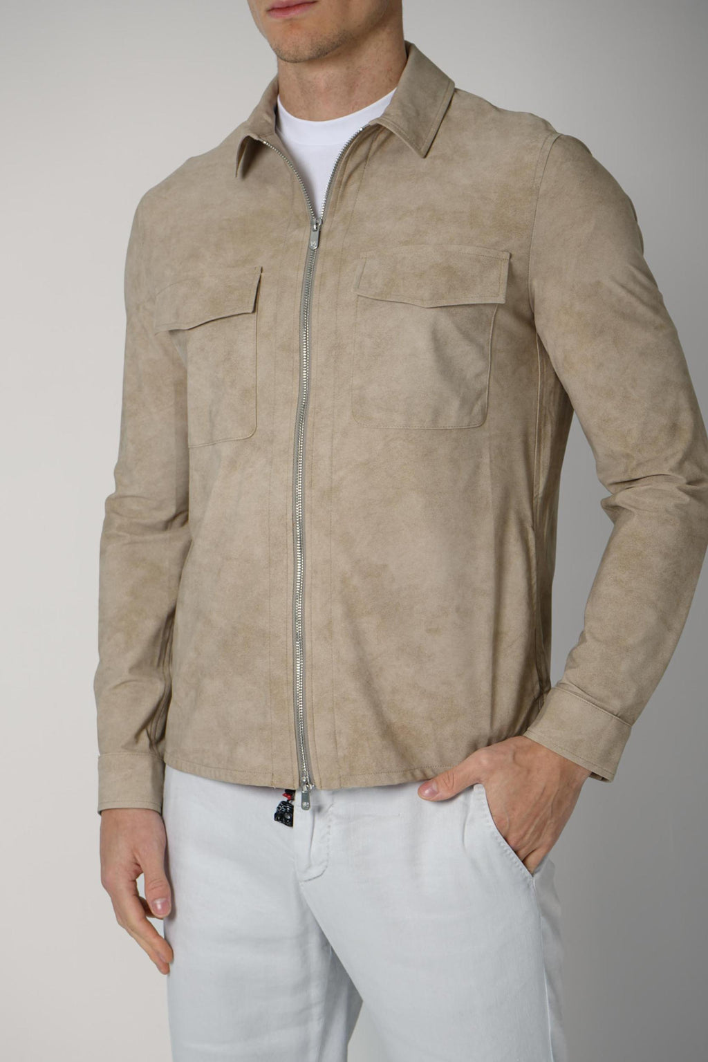 Marco Pescarolo Urus Overshirt Beige