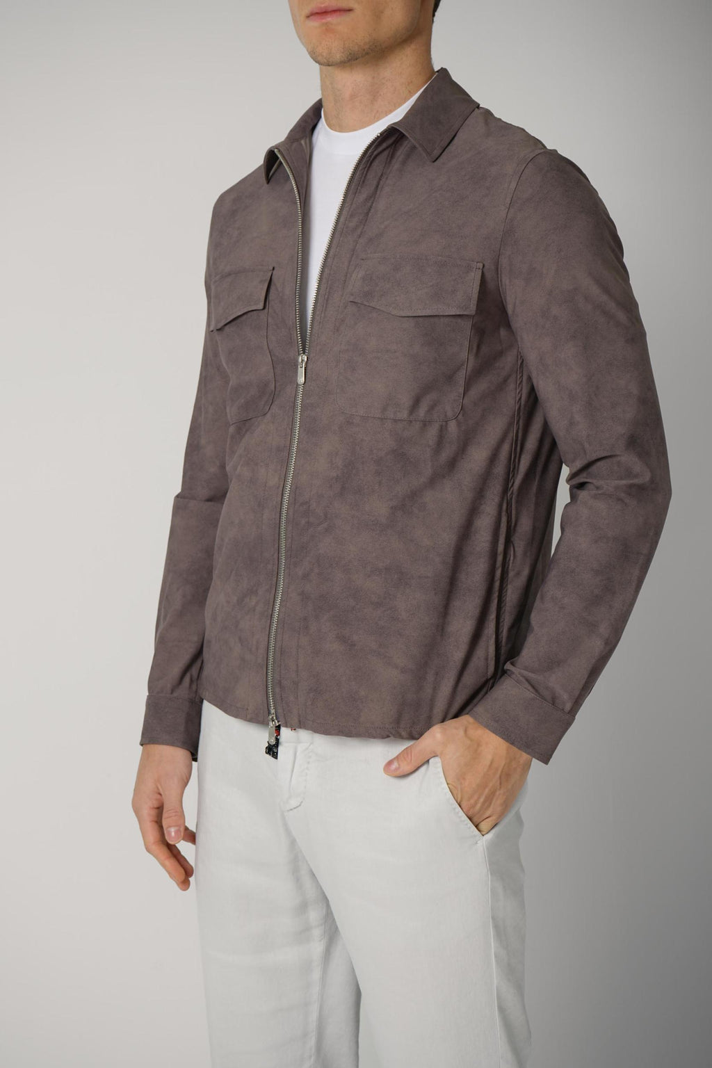Marco Pescarolo Urus Overshirt Taupe