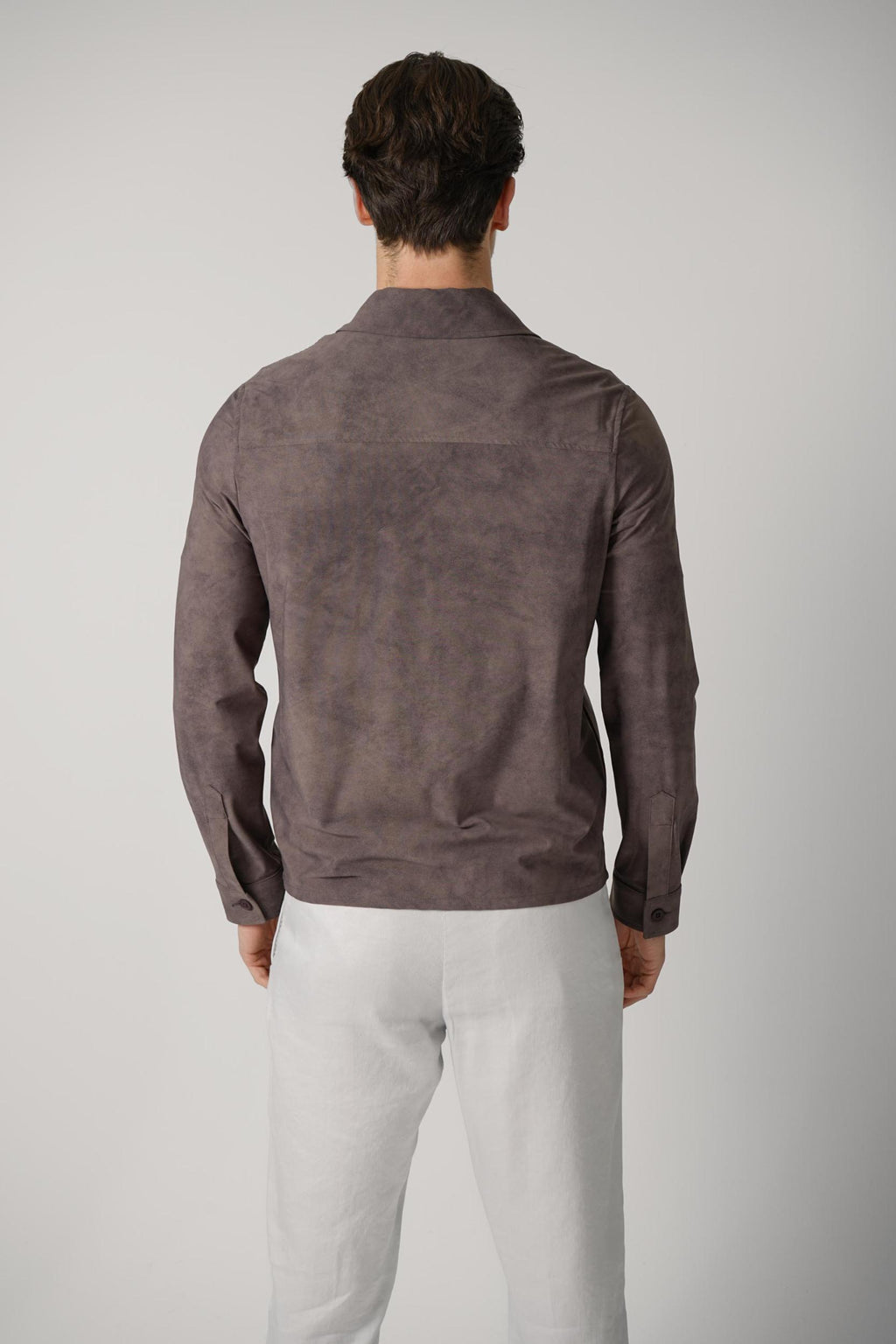 Marco Pescarolo Urus Overshirt Taupe