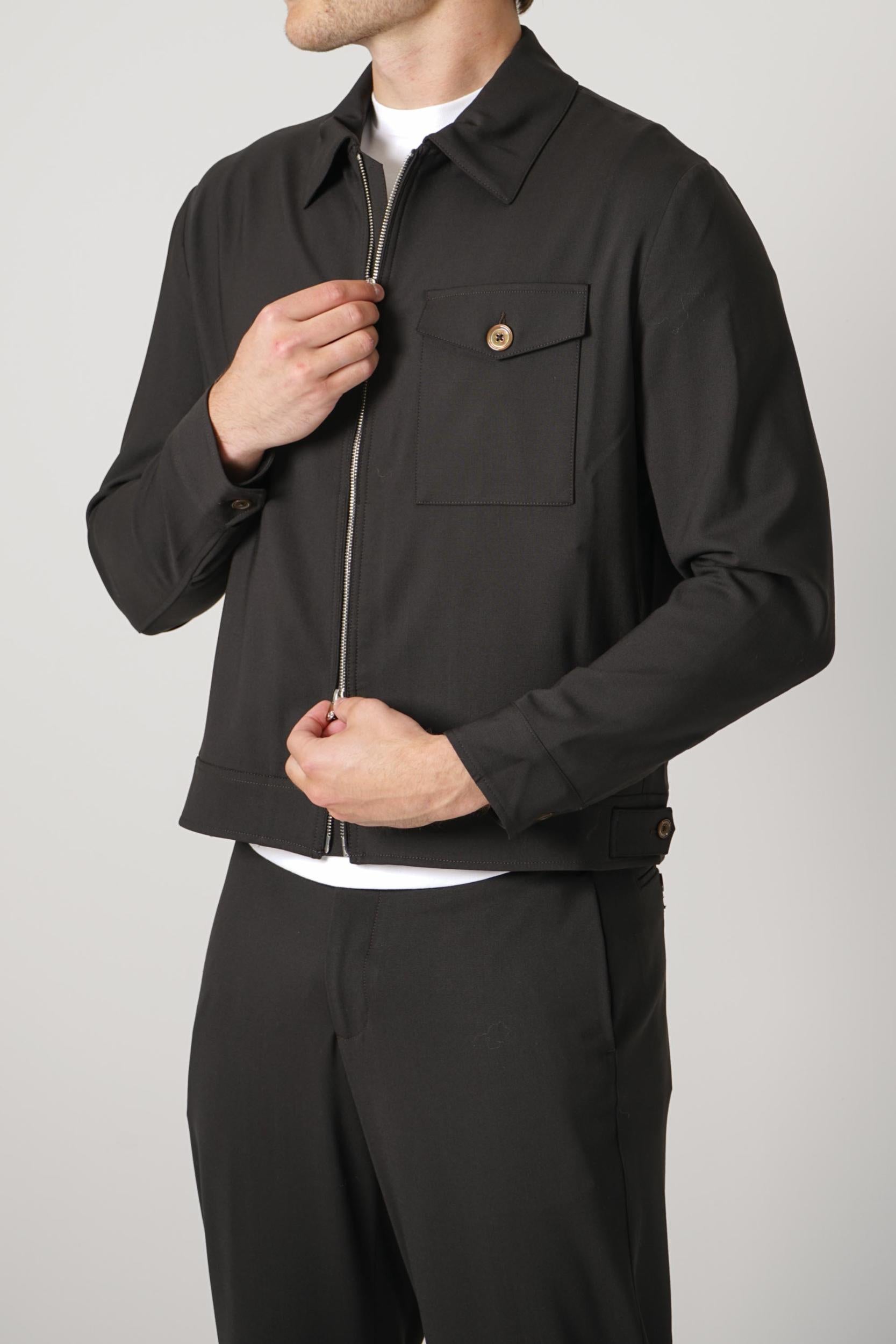 Marco Pescarolo Ventuno Overshirt Black