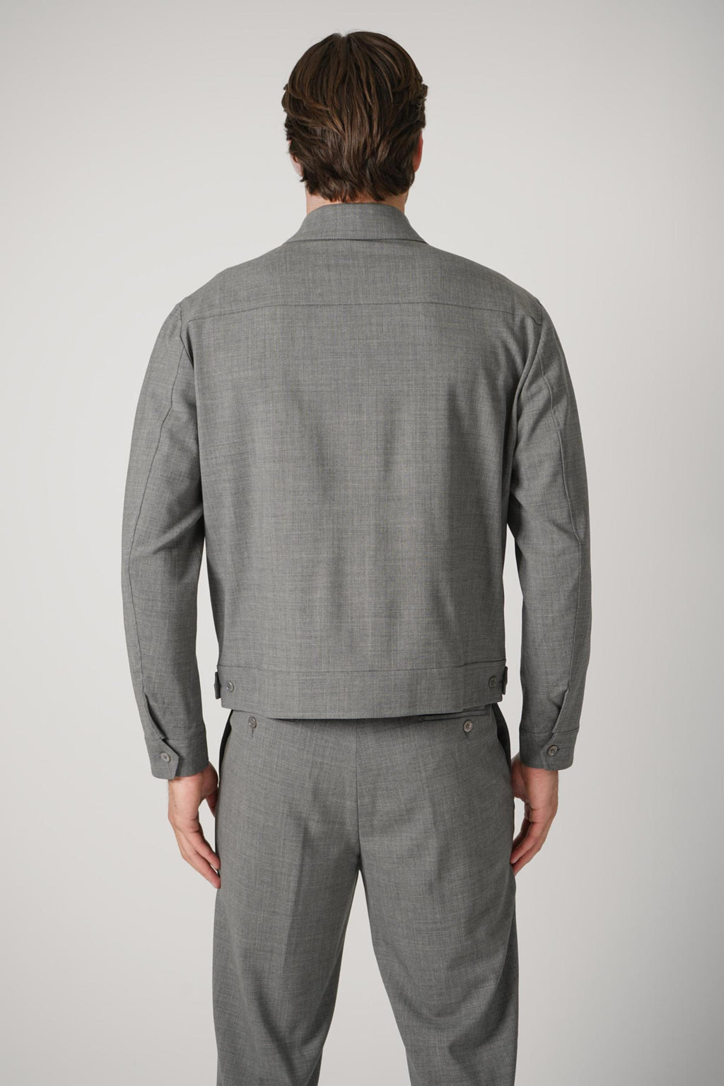 Marco Pescarolo Ventuno Overshirt Light Grey