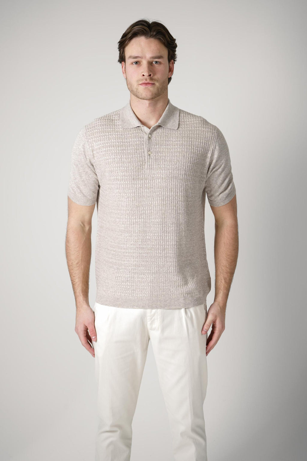 Maurizio Baldassari Front Stitch 3B Polo