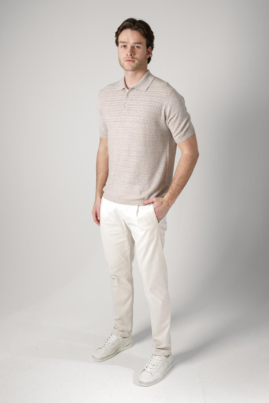 Maurizio Baldassari Front Stitch 3B Polo