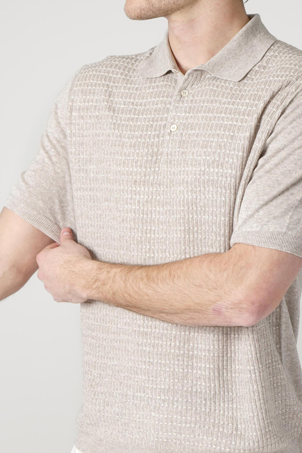 Maurizio Baldassari Front Stitch 3B Polo