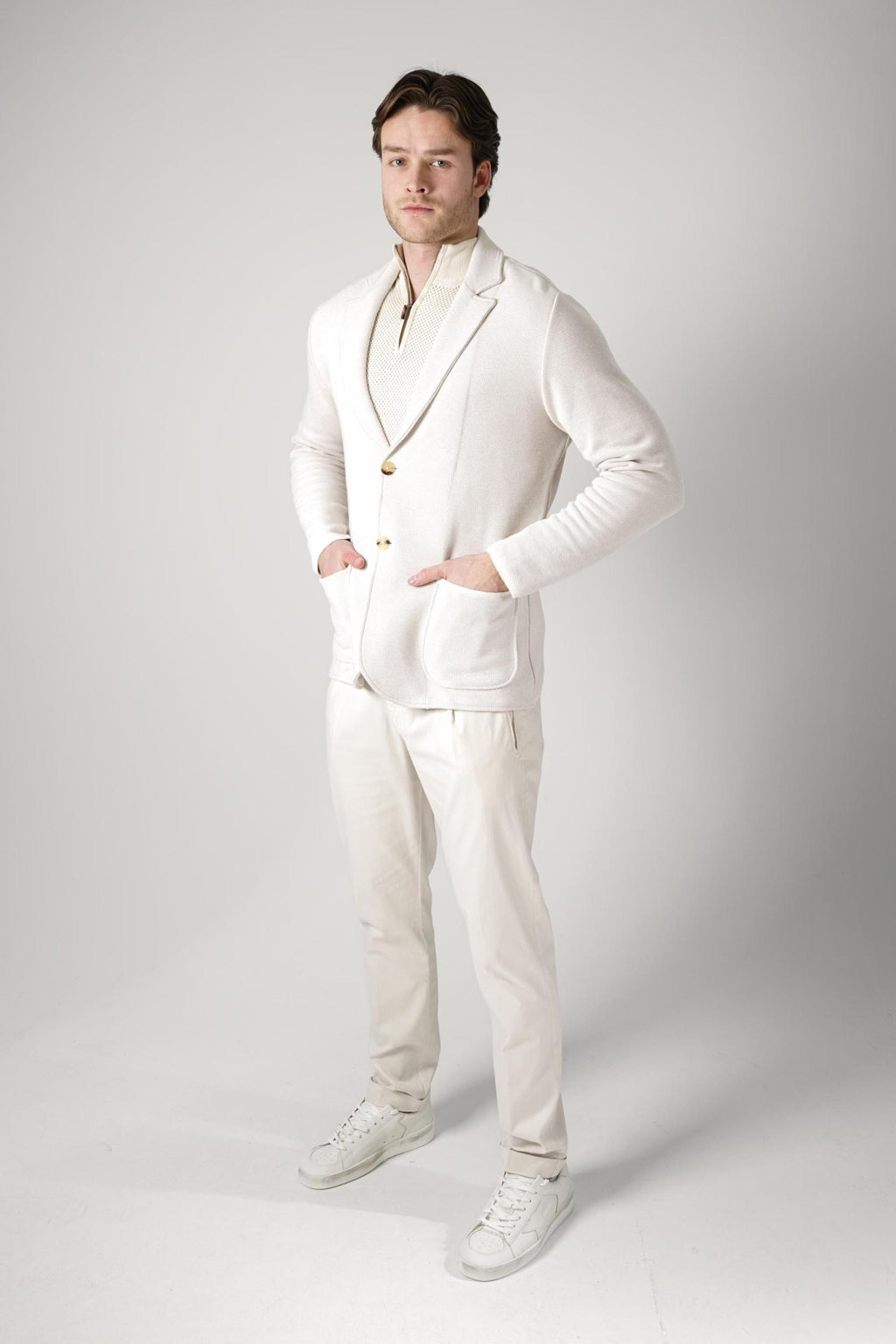 Maurizio Baldassari Navigli Swacket Beige