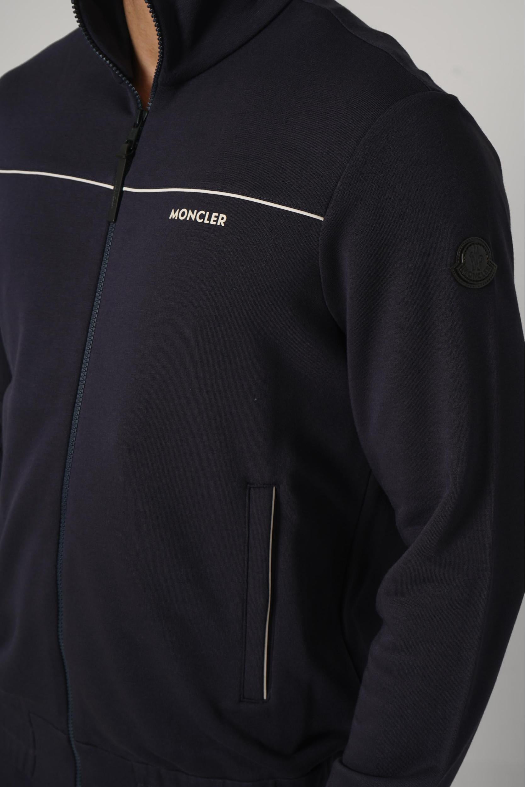 Moncler Aperta Full Zip Navy