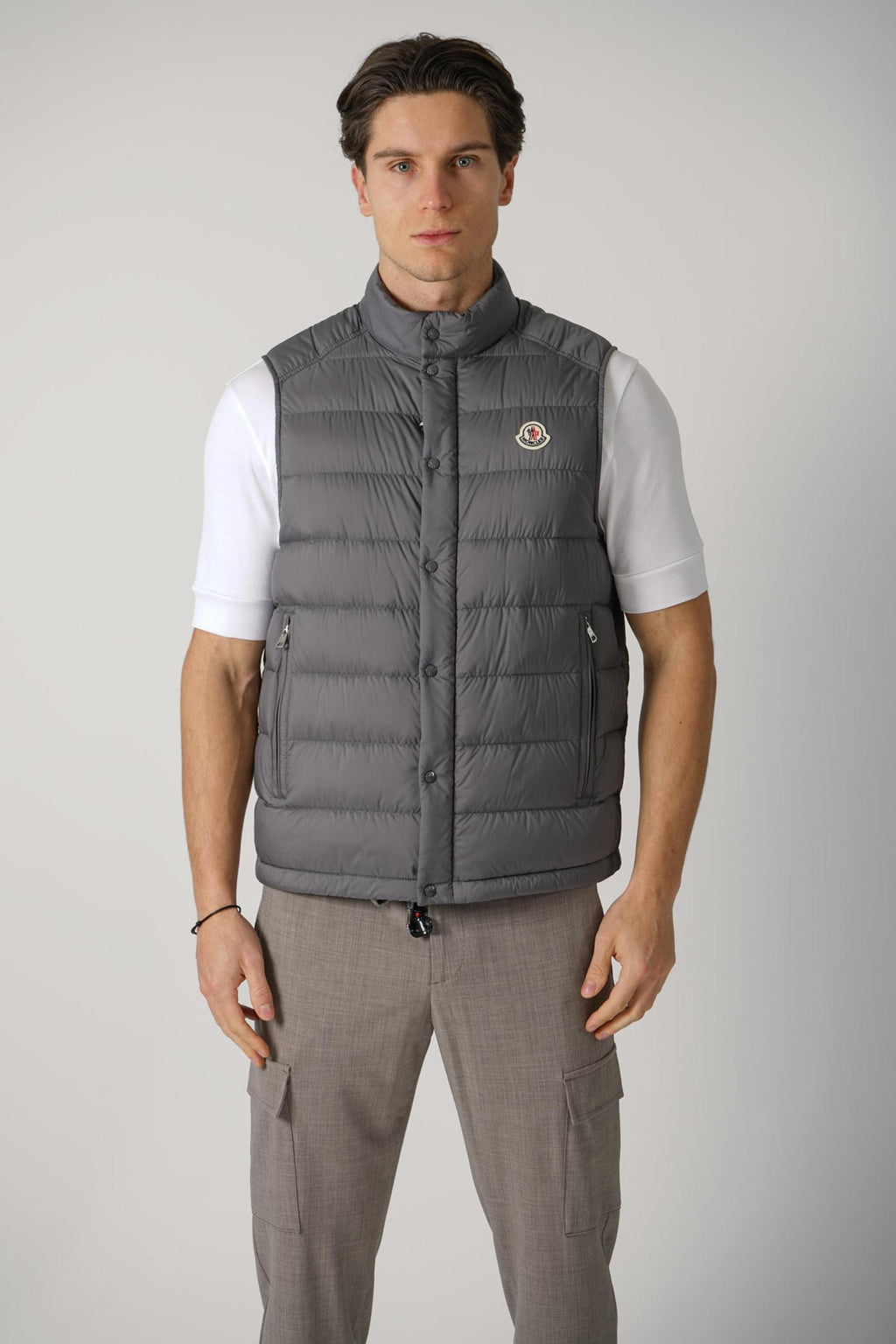Moncler Barthe Gilet Grey