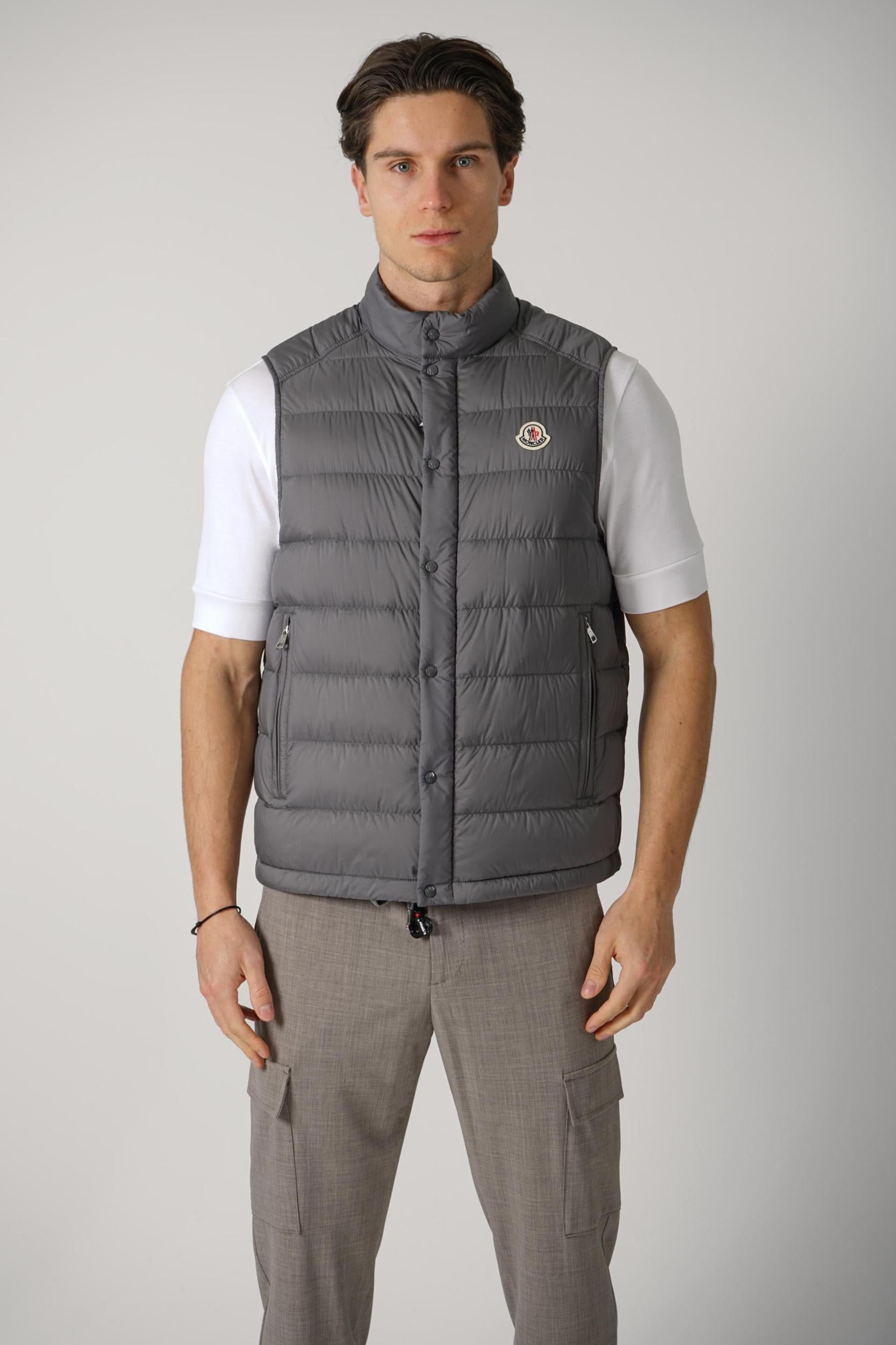 Moncler Barthe Gilet Grey
