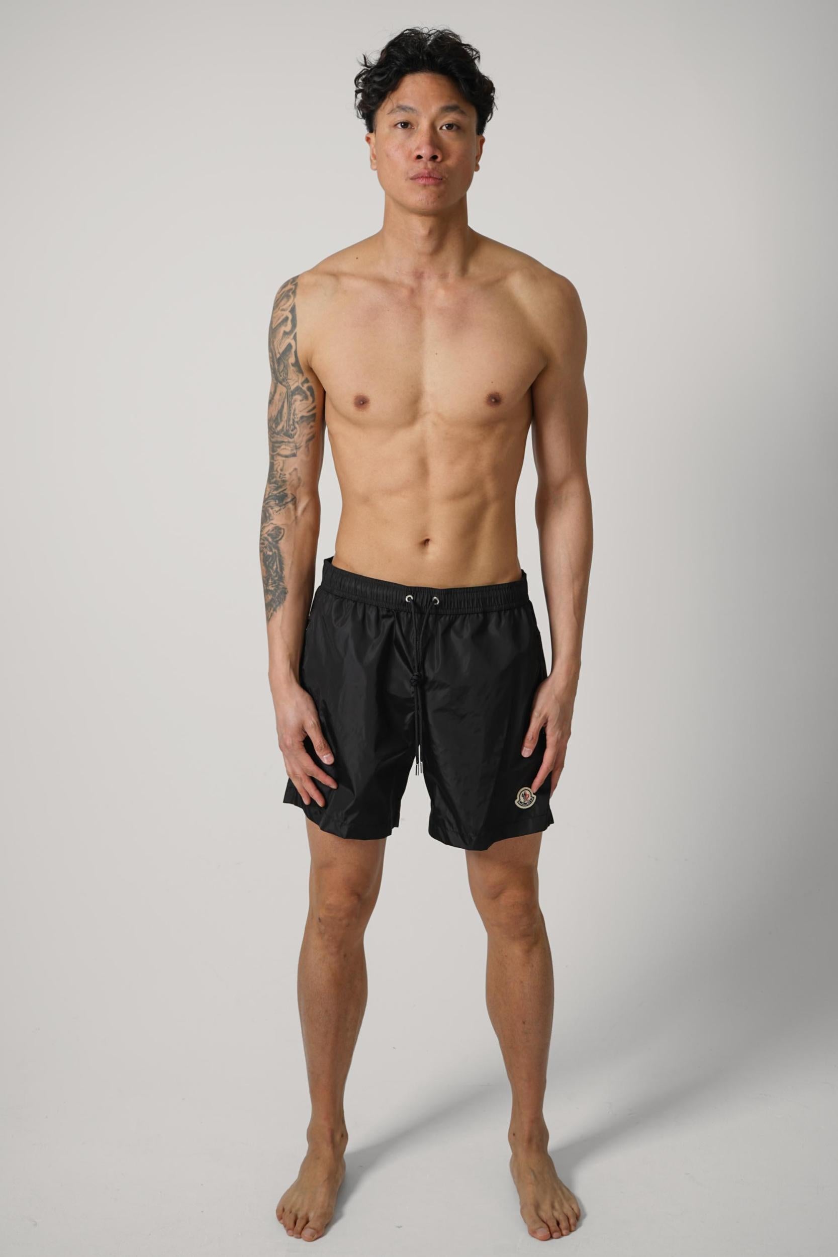 Moncler Boxer Swimming Shorts Black