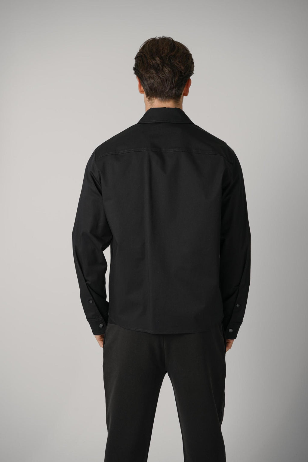 Moncler Camicia Overshirt Black
