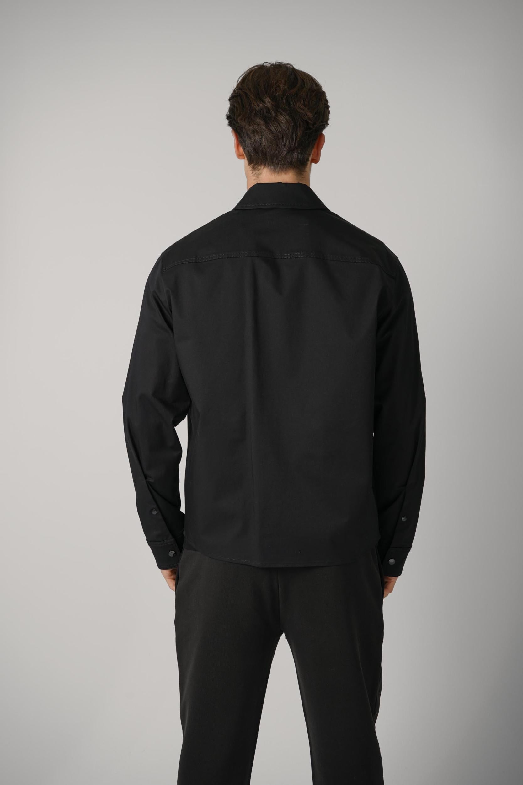 Moncler Camicia Overshirt Black