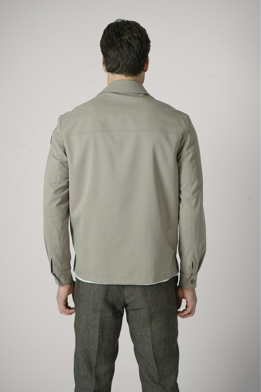 Moncler Camicia Overshirt Jacket Beige