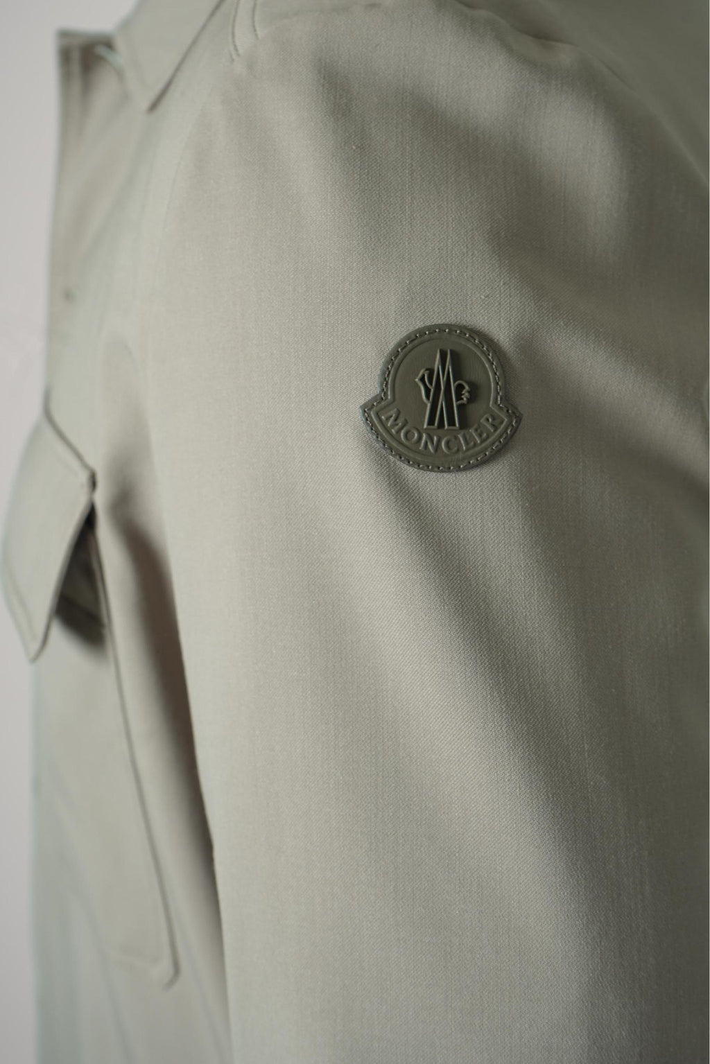 Moncler Camicia Overshirt Jacket Beige