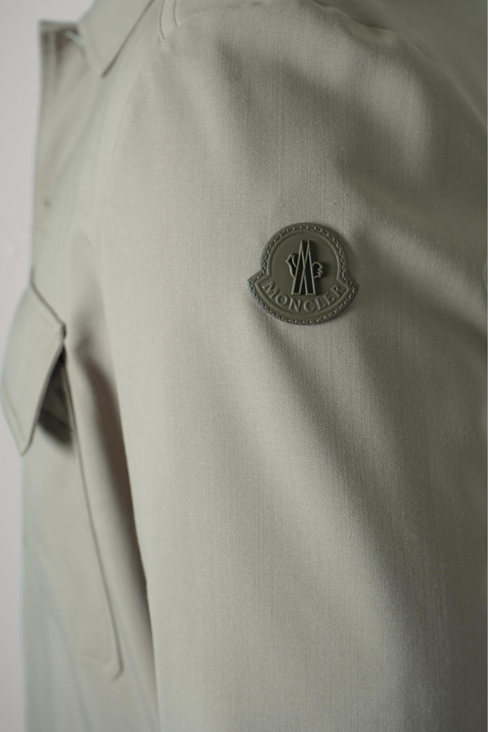 Moncler Camicia Overshirt Jacket Beige