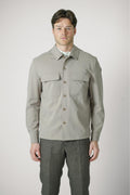 Moncler Camicia Overshirt Jacket Beige