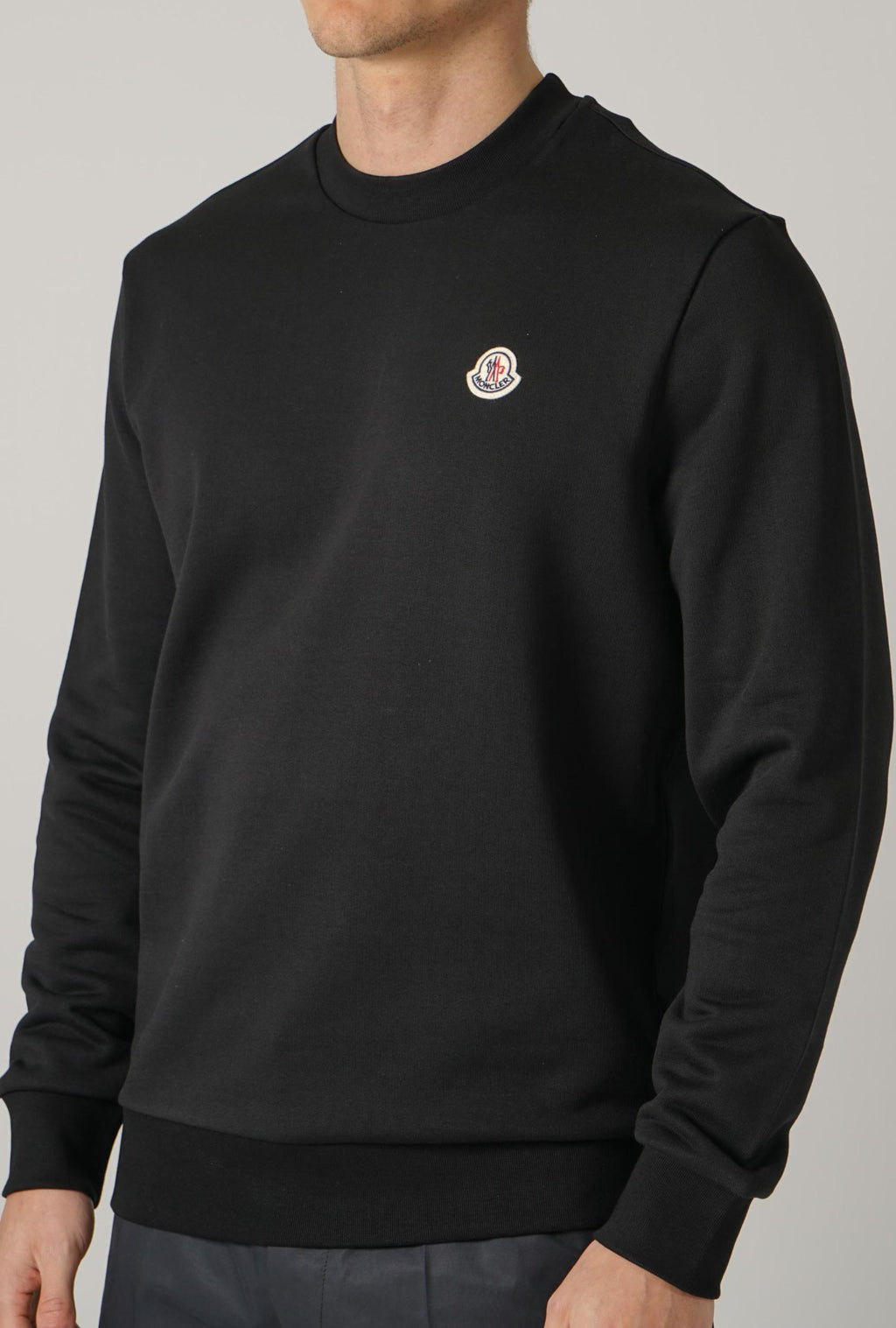 Moncler Cotton Sweater Black