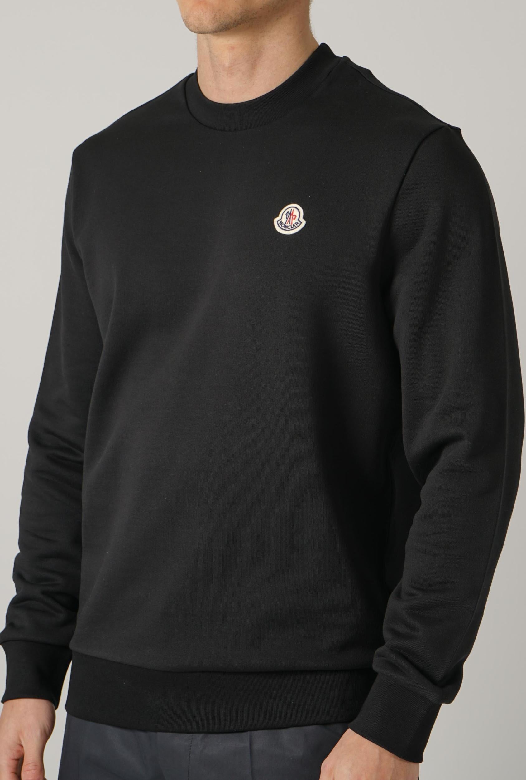 Moncler Cotton Sweater Black