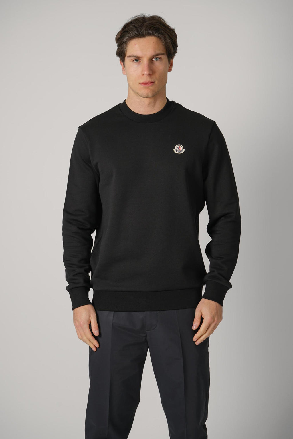 Moncler Cotton Sweater Black