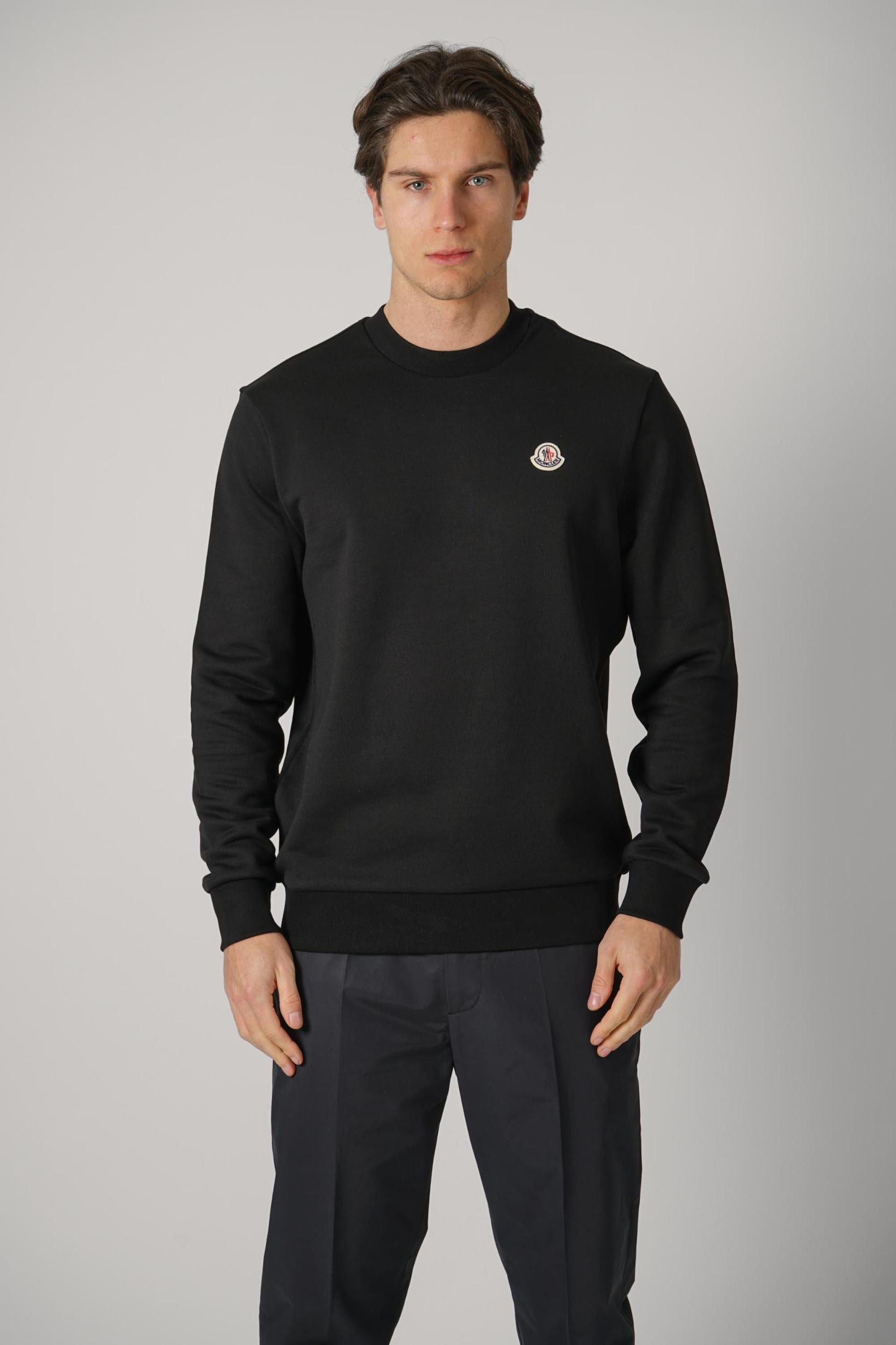Moncler Cotton Sweater Black