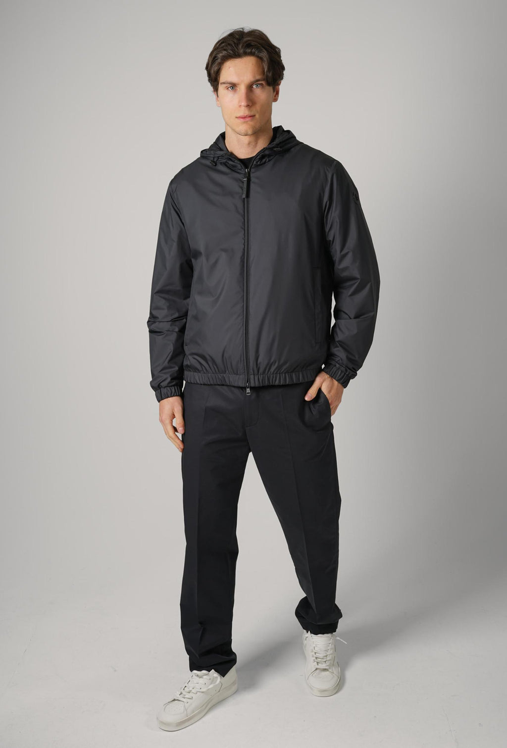 Moncler Domene Giubbotto Black