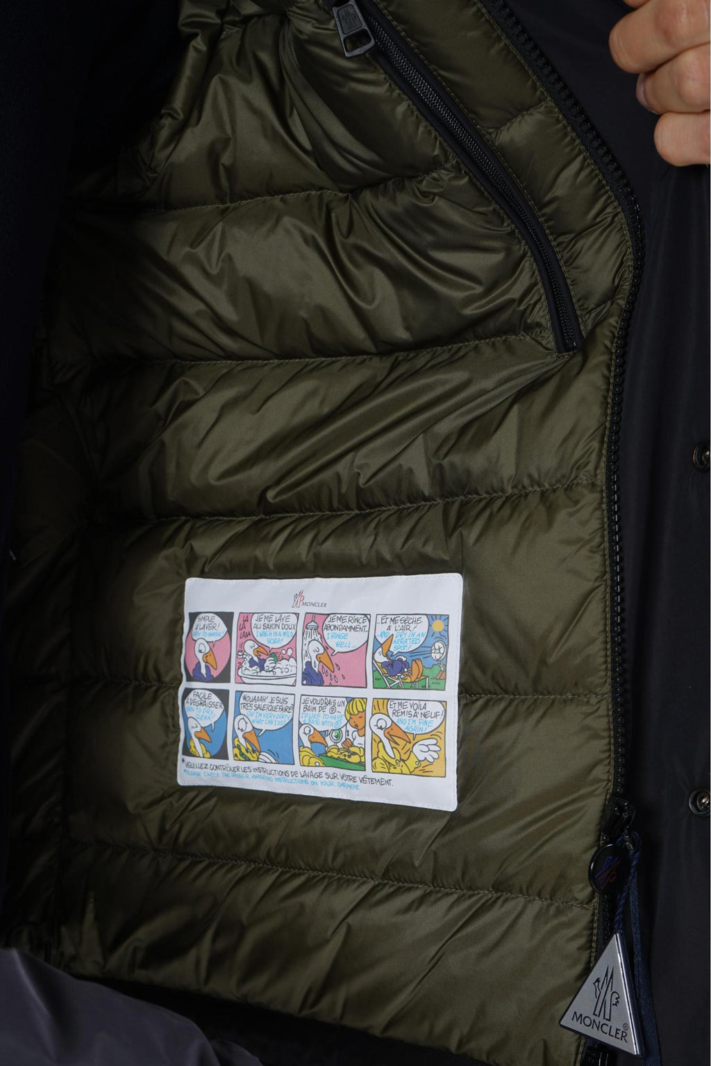 Moncler Epine Jacket Blue