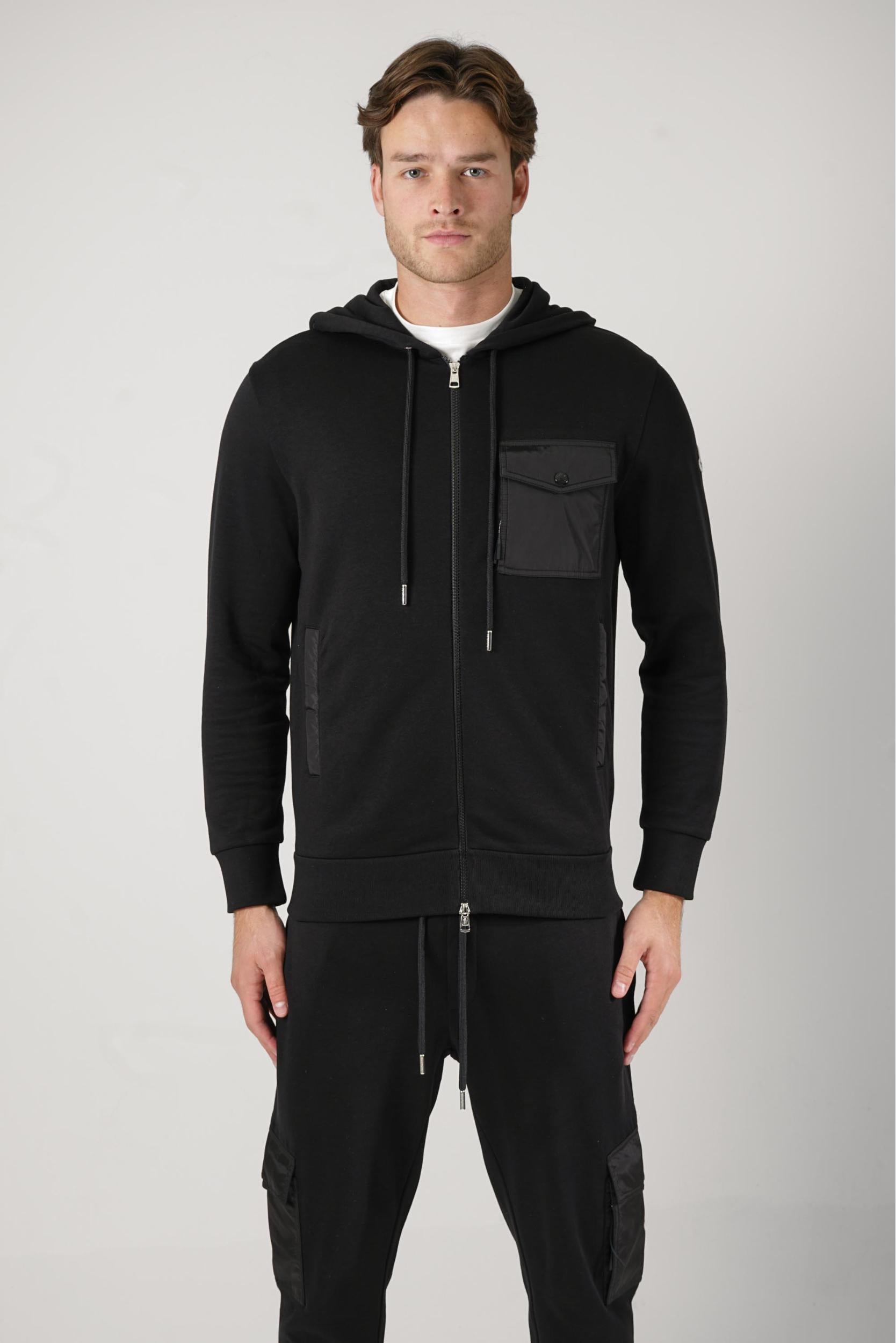 Moncler Felpa Aperta Con Zip – JURGEN STORE
