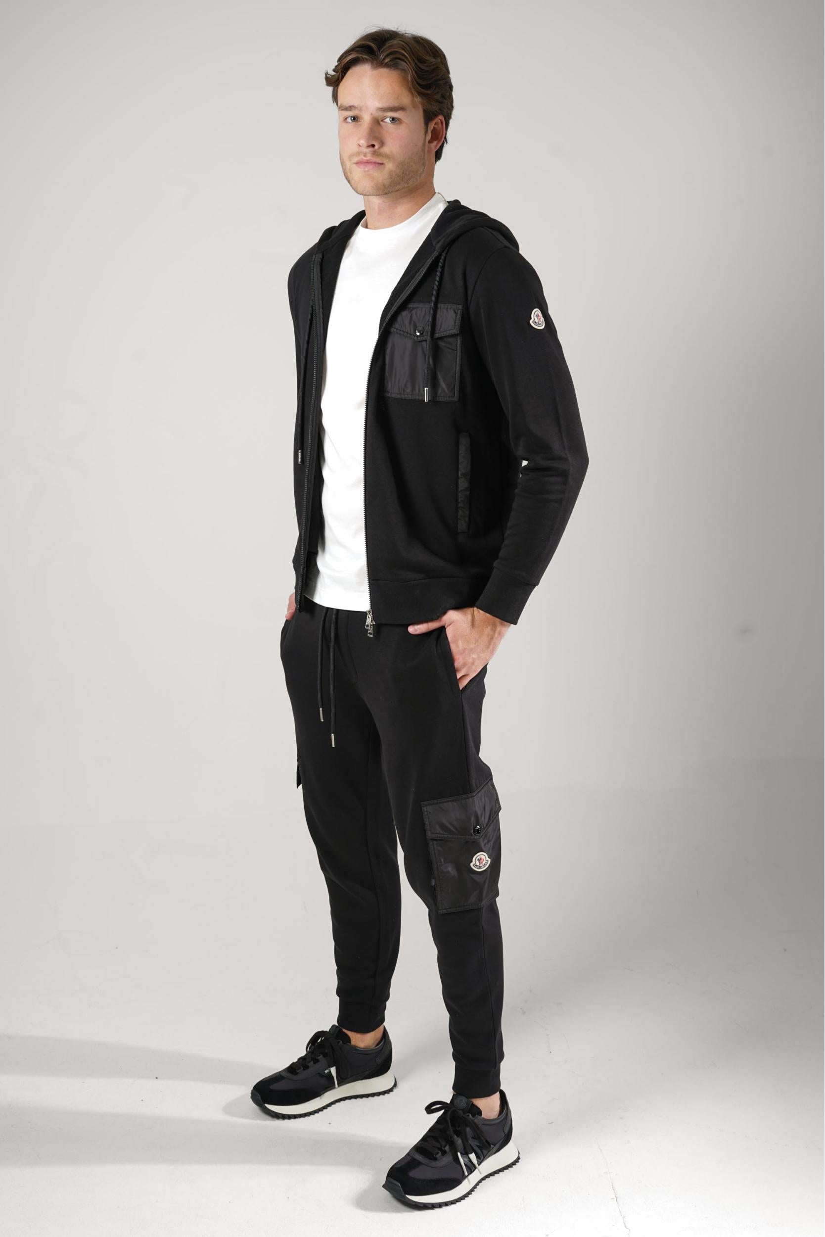 Moncler Felpa Aperta Con Zip – JURGEN STORE