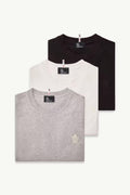 Moncler Grenoble 3-Pack Shirts Black/Grey/White