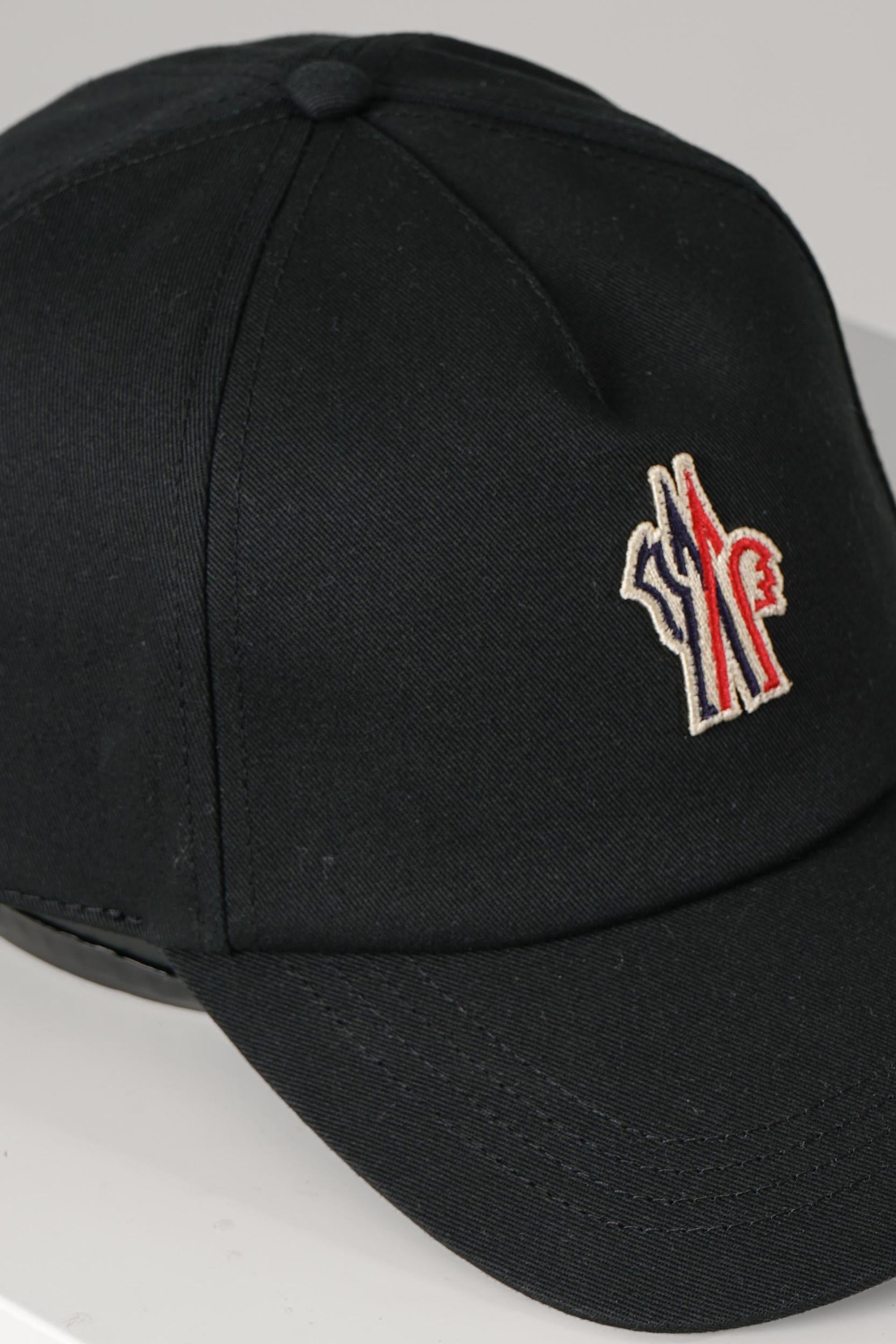 Moncler Grenoble Baseball Cap Black
