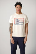 Moncler Grenoble Front Print T-Shirt Beige