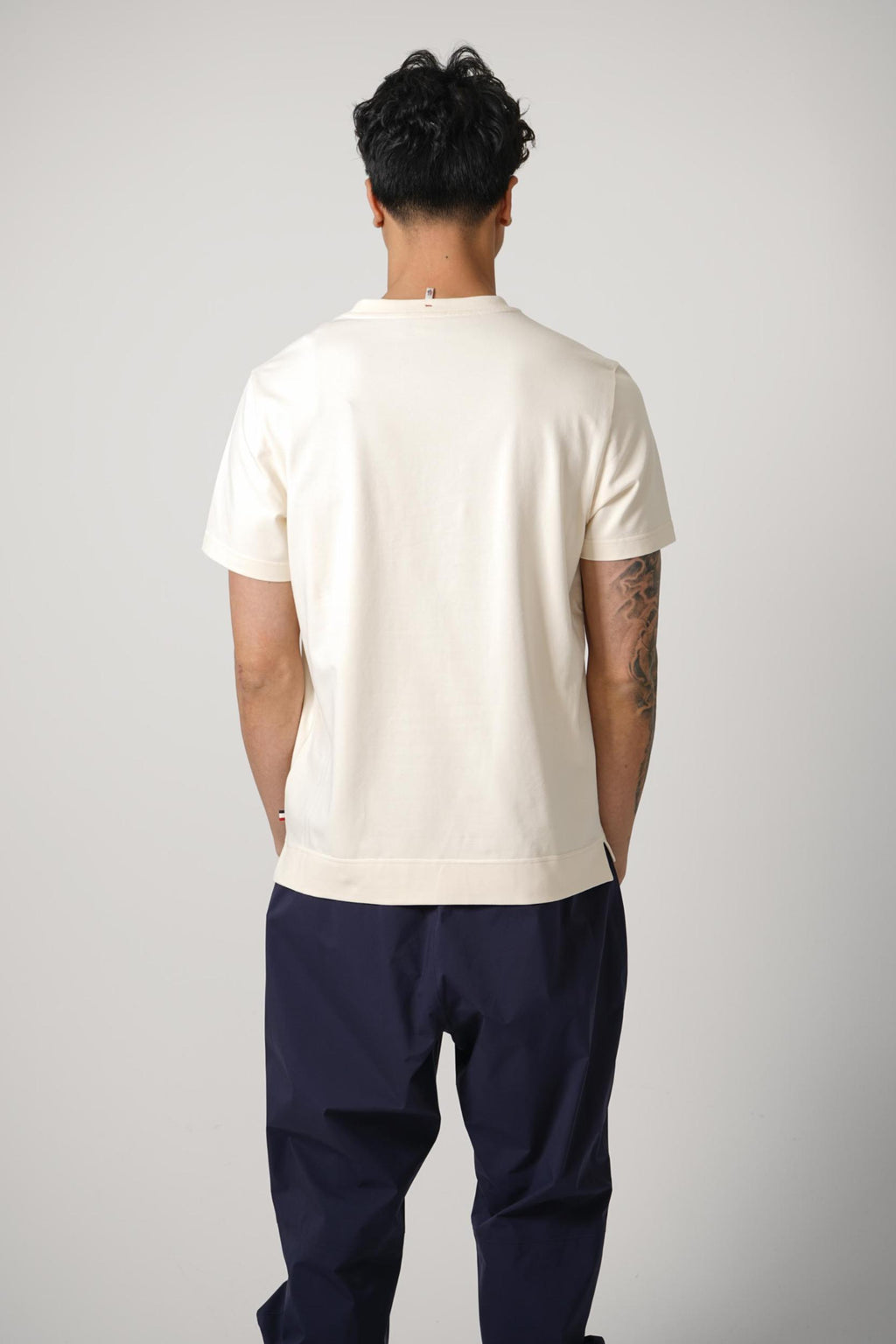 Moncler Grenoble Front Print T-Shirt Beige