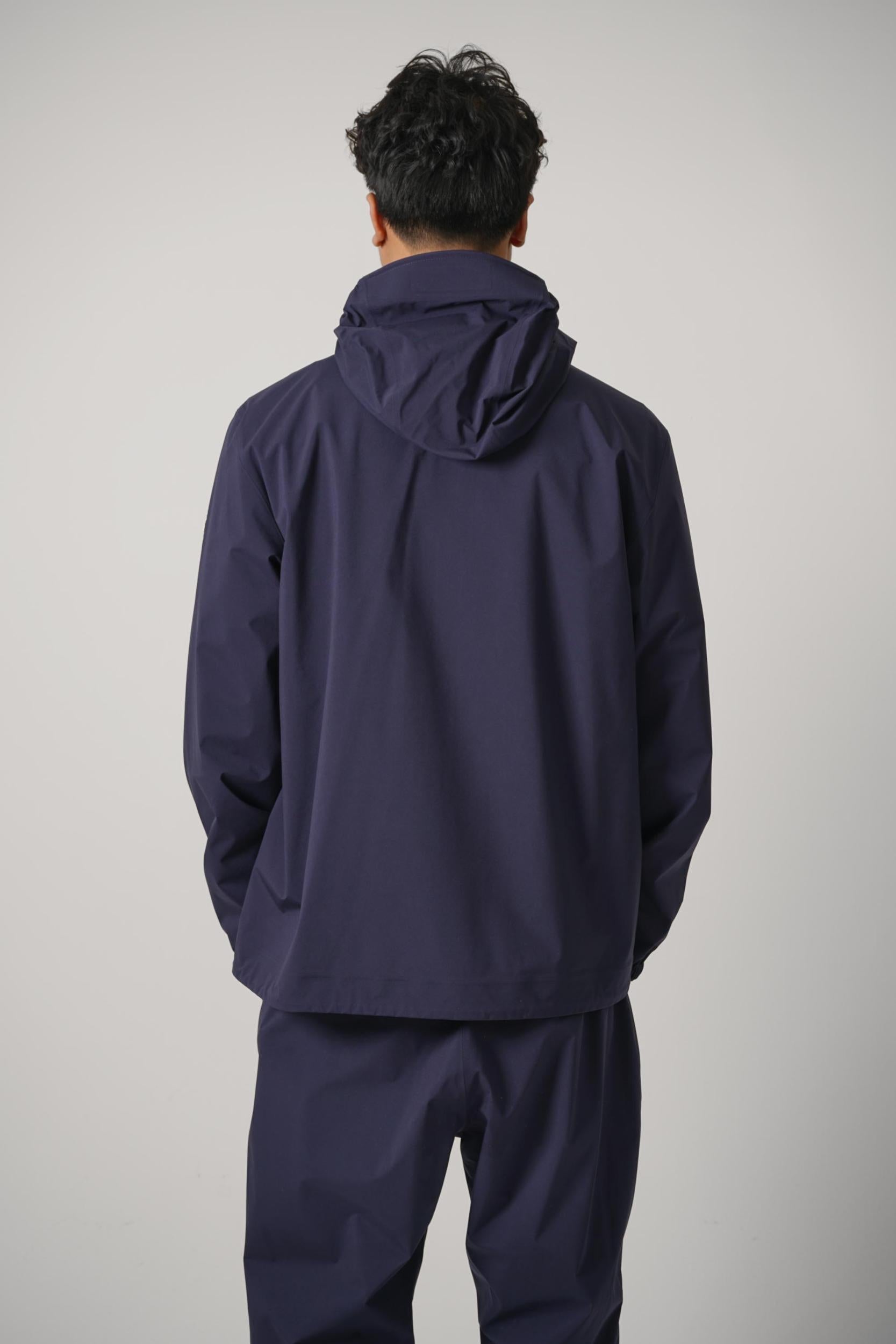 Moncler Grenoble Gore-Tex Shipton Hooded Jacket Navy