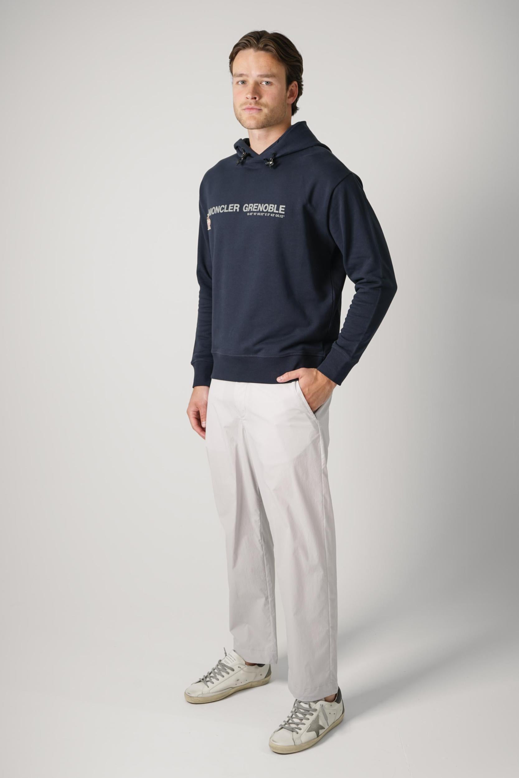 Moncler Grenoble Hooded Sweater Navy