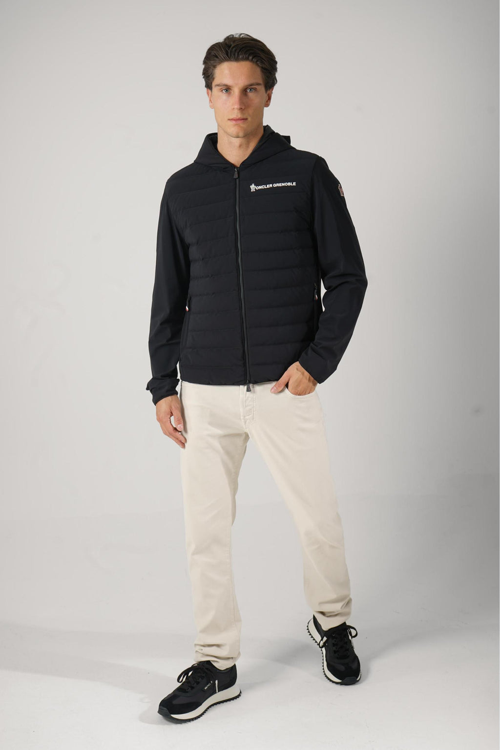 Moncler Grenoble Maglia Cardigan Black