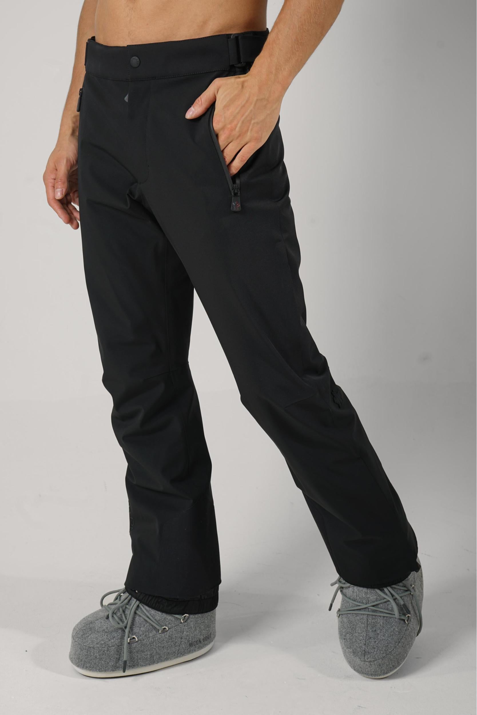 Moncler Grenoble Pantalone Da Sci Black