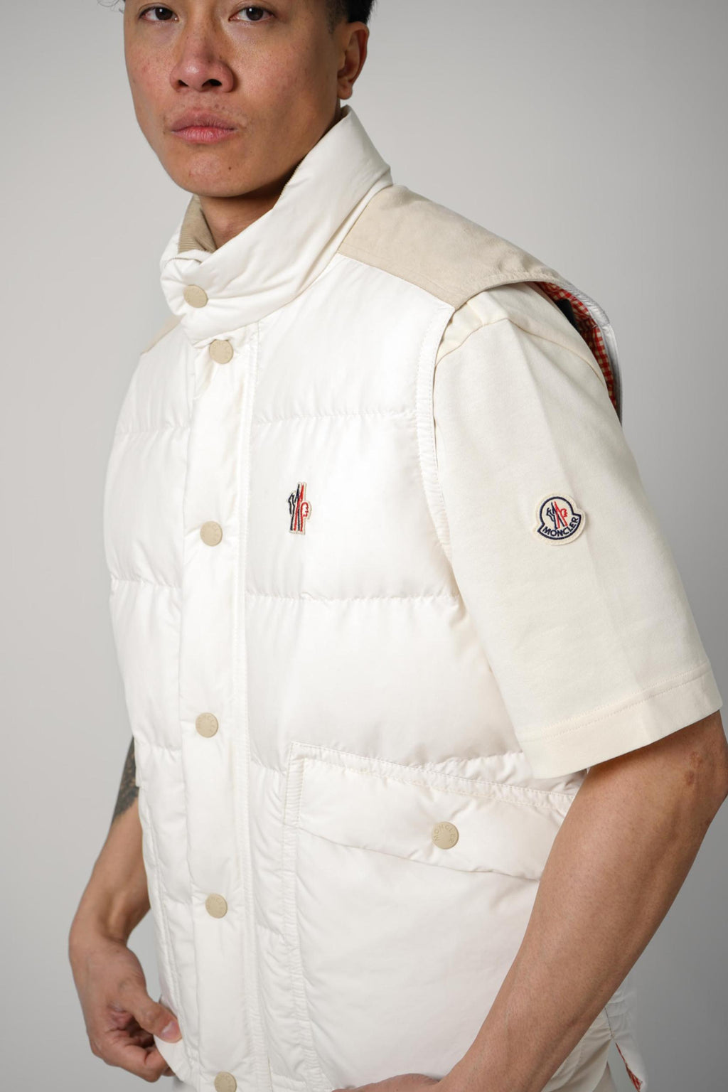 Moncler Grenoble Scais Gilet Off-White