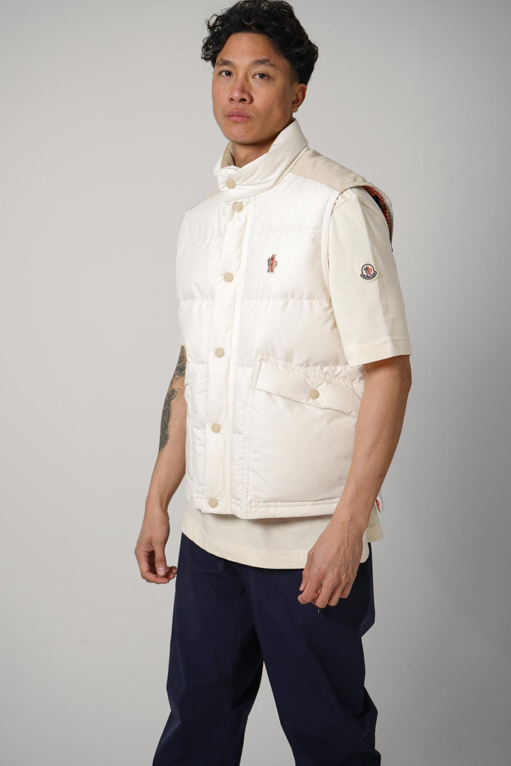 Moncler Grenoble Scais Gilet Off-White