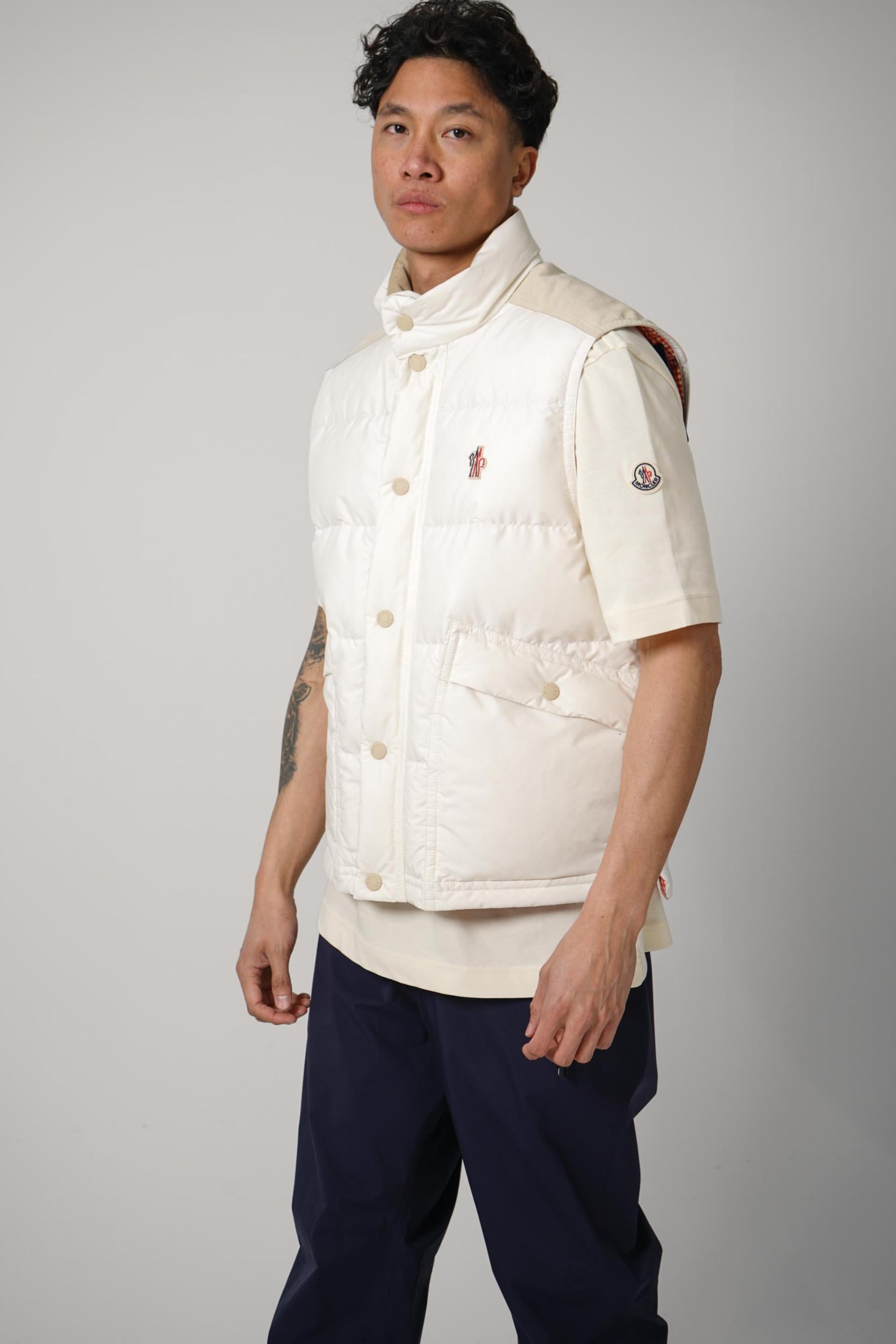 Moncler Grenoble Scais Gilet Off-White