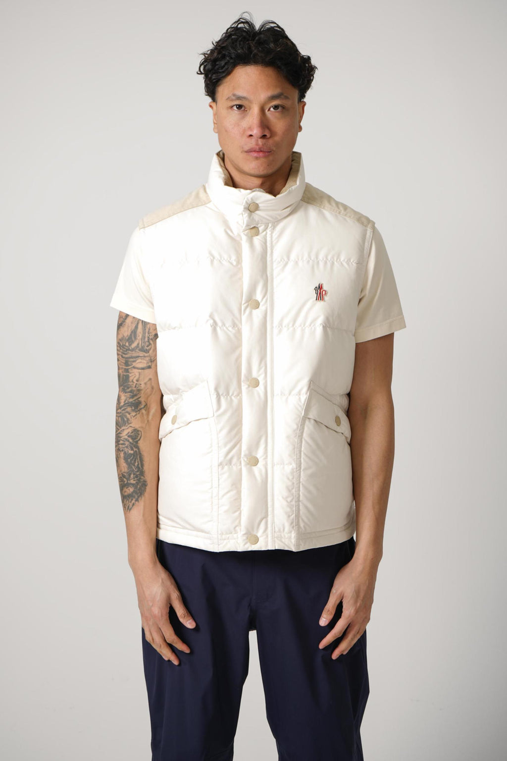 Moncler Grenoble Scais Gilet Off-White