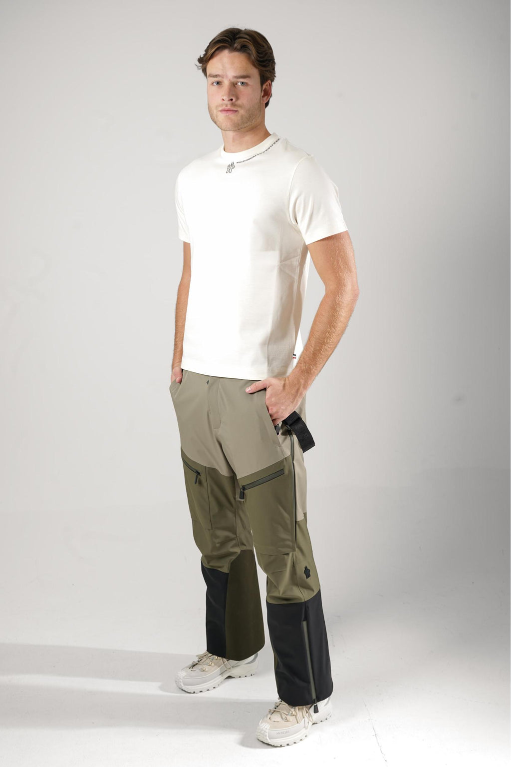 Moncler Grenoble T-Shirt Manica Corta White