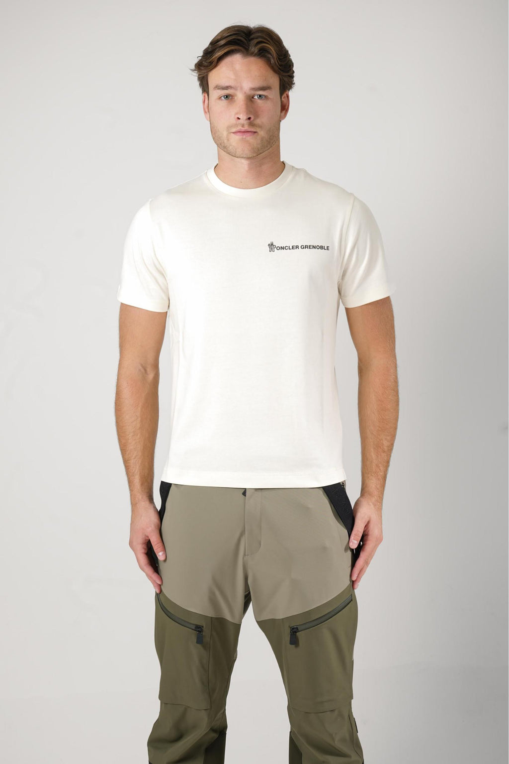 Moncler Grenoble T-Shirt Manica Corta White