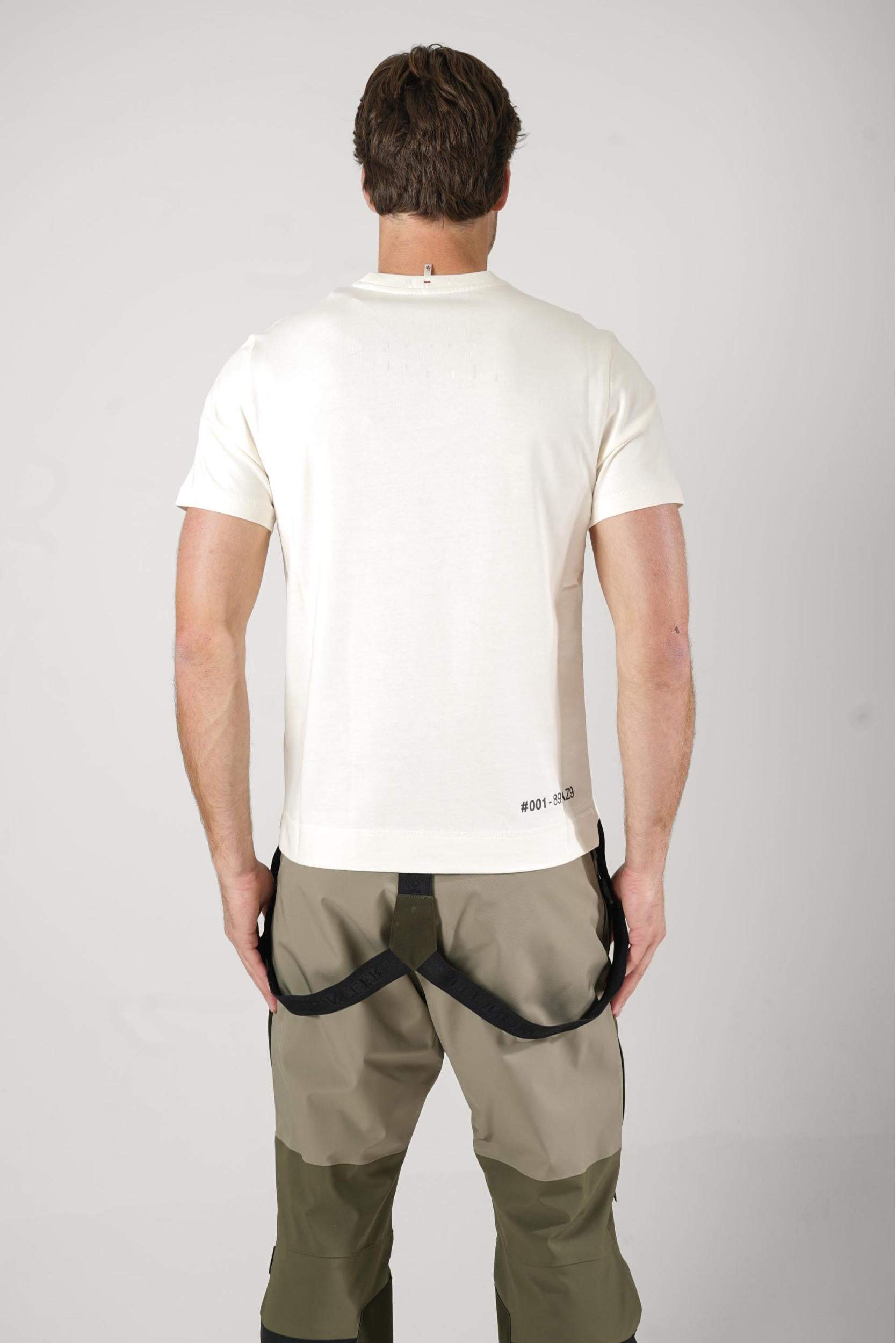 Moncler Grenoble T-Shirt Manica Corta White