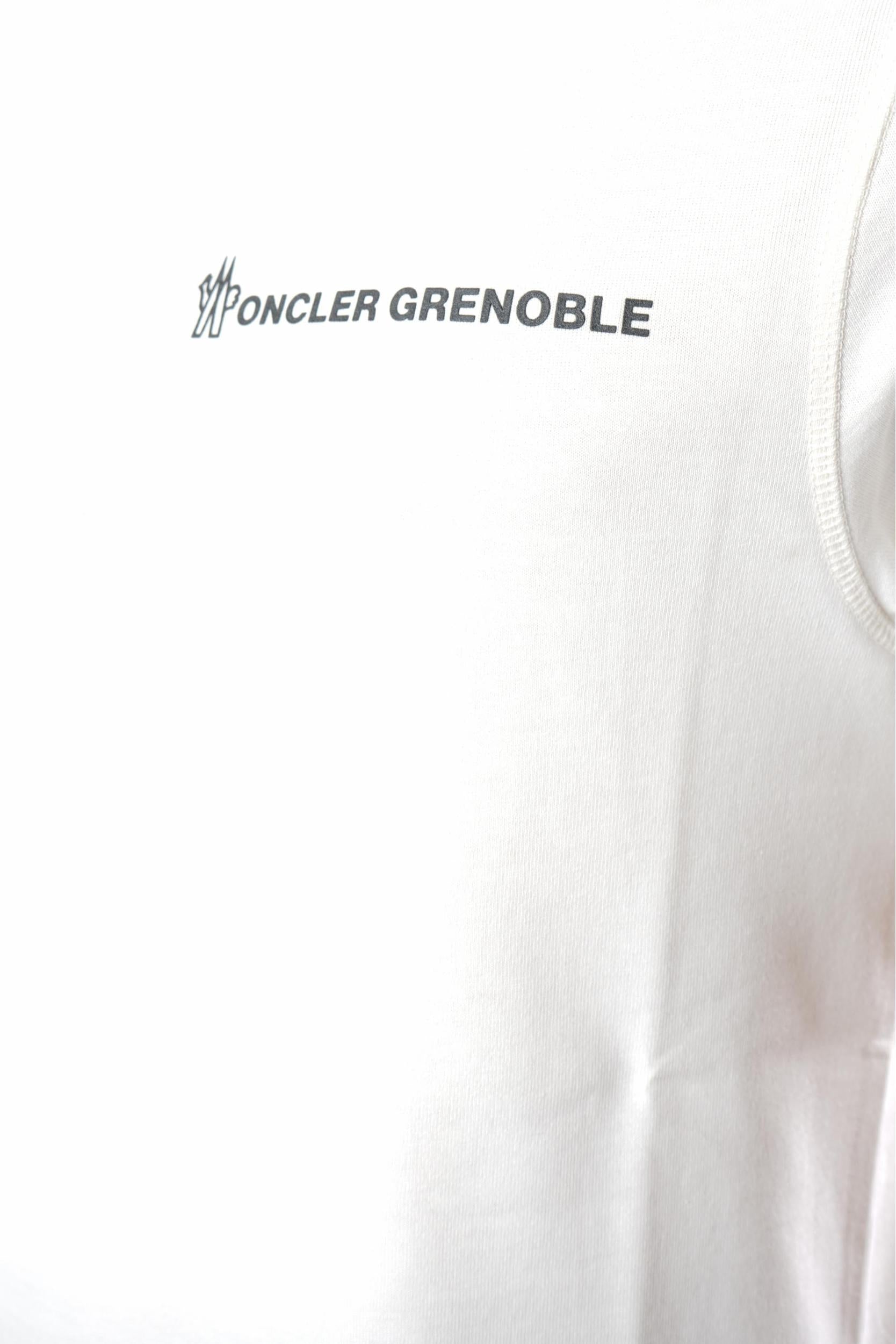 Moncler Grenoble T-Shirt Manica Corta White
