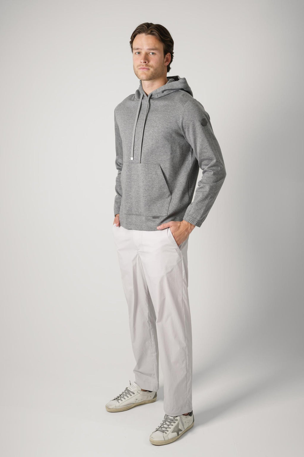 Moncler Hoodie Grey