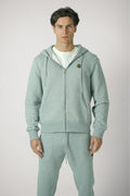 Moncler Hoodie Zip-Up Grey